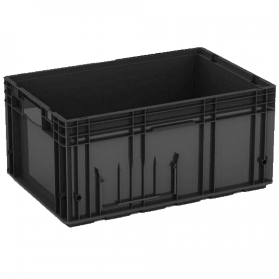 Пластиковый ящик 600x400x290 мм Арт. R-KLT-6429 ESD
